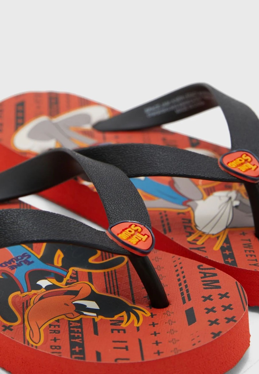 Sandals & Slydes | * Warner Bros Kids Looney Tunes Flip Flops