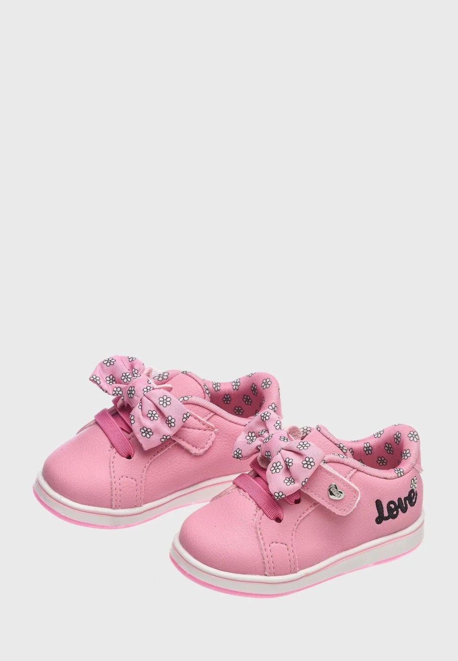 Sneakers | * Klin Kids Front Bow Low Top Sneakers