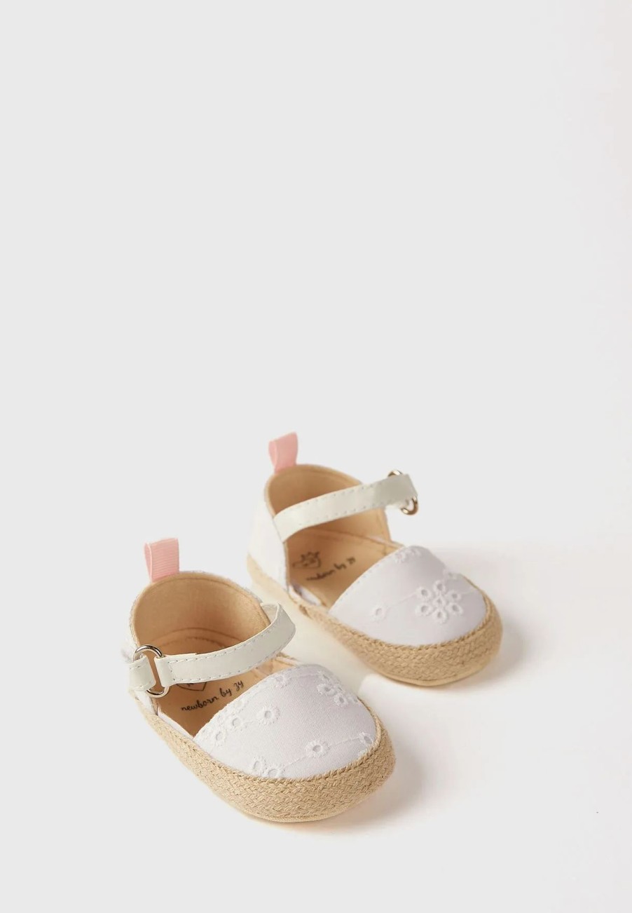 Ballerinas & Slip Ons | * Zippy Infant Embroidered Ballerinas