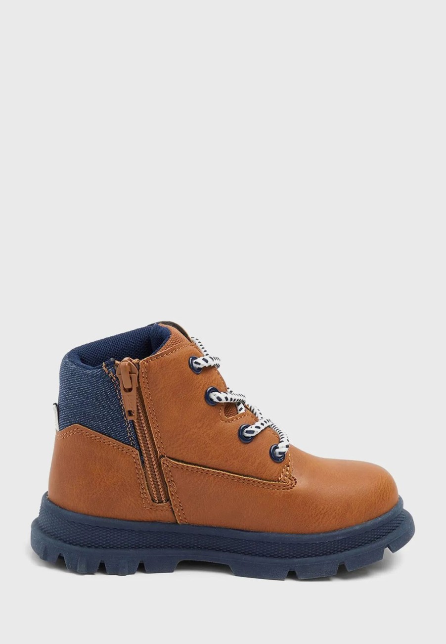 Boots | * Mothercare Kids Rope Lace Up Boots