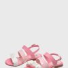 Sandals & Slydes | * Klin Kids Velcro Back Striped Sandals