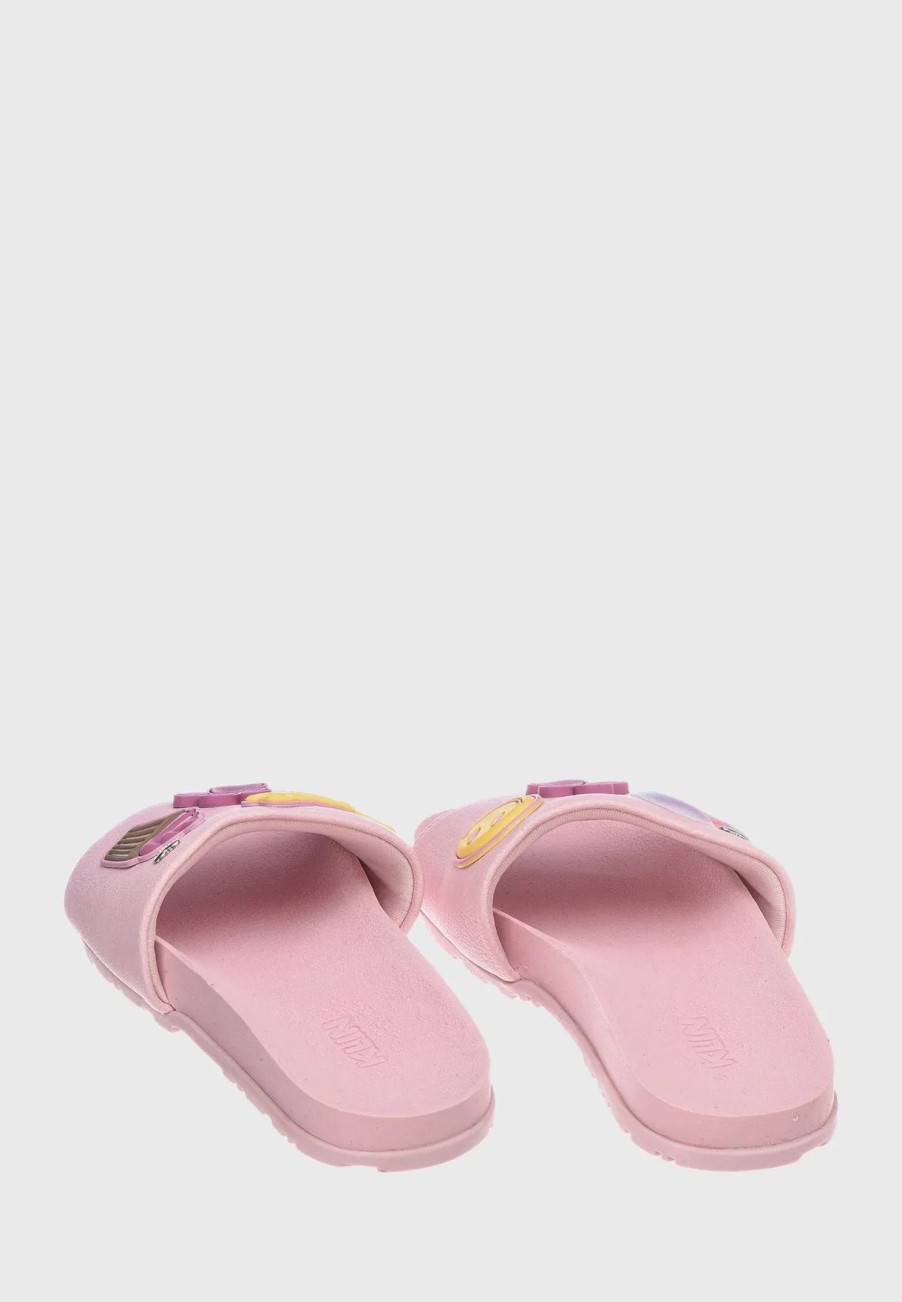 Sandals & Slydes | * Klin Kids Heart Print Slide