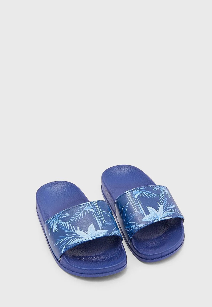 Sandals & Slydes | * Zippy Kids Floral Print Slides