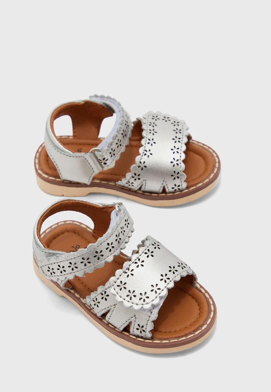 Sandals & Slydes | * Jojo Maman Bebe Kids Laser Cut Sandal