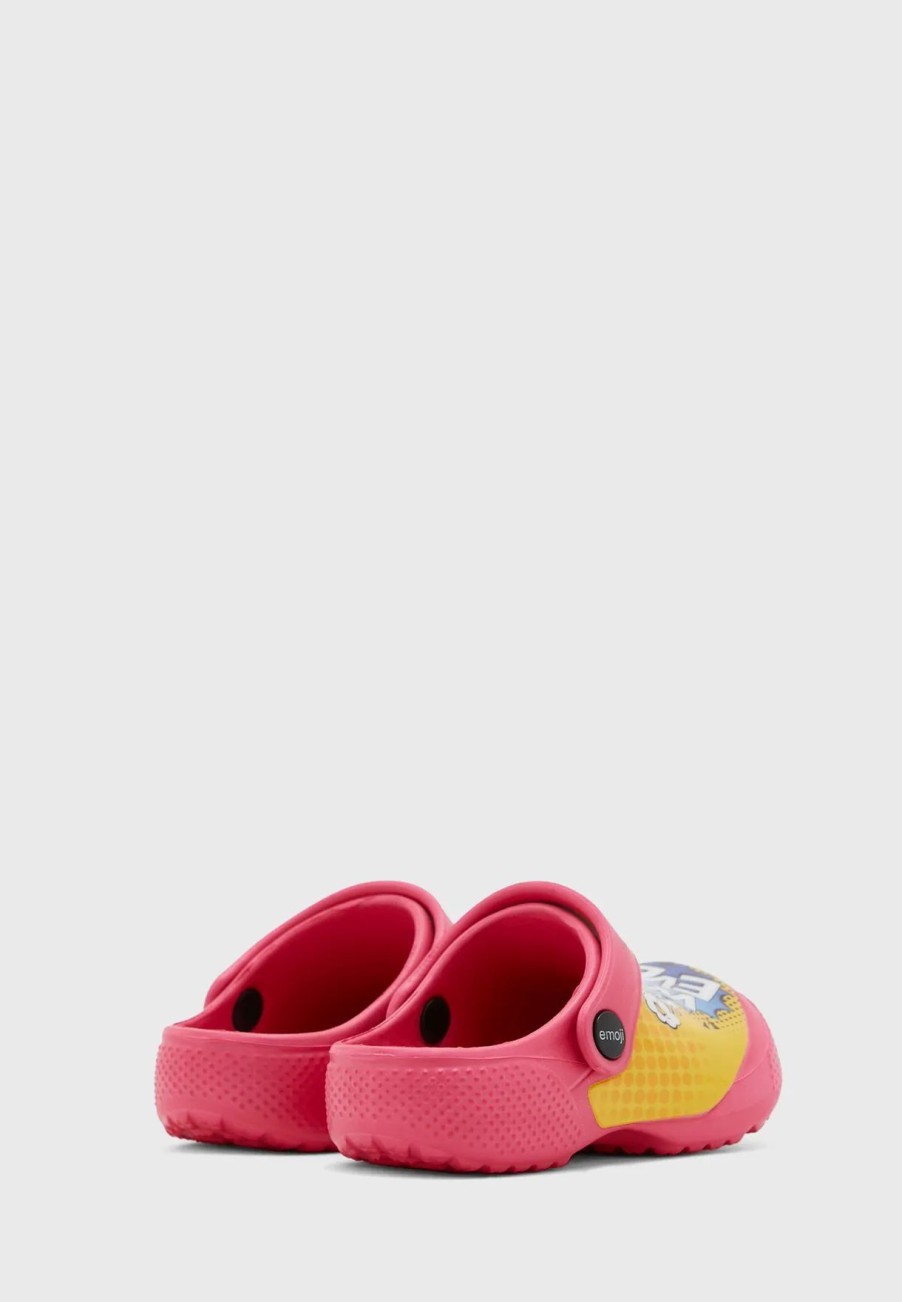 Sandals & Slydes | * Kids Emoji Lenticular Clog Sandal