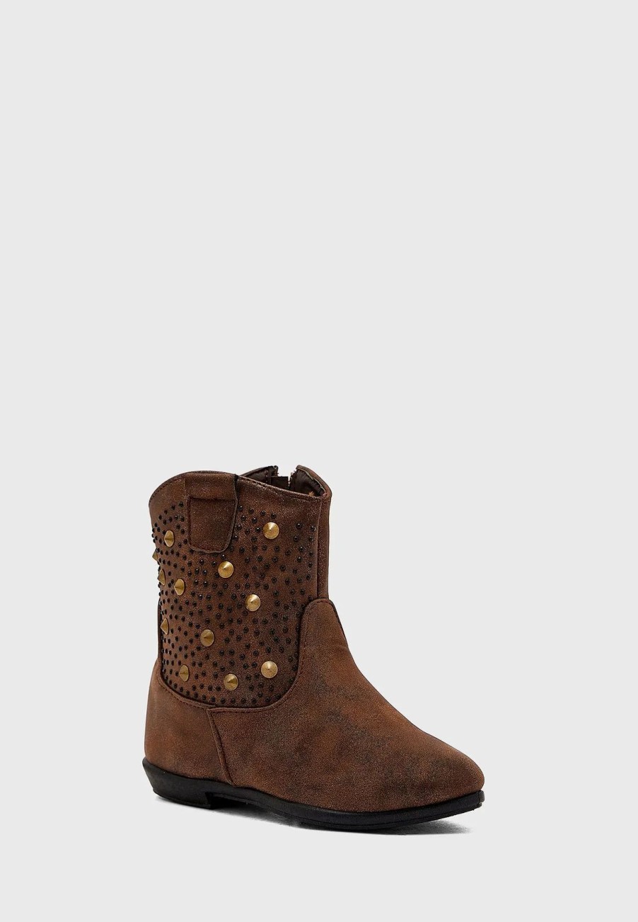 Boots | * Pinata Studded Flat Boot