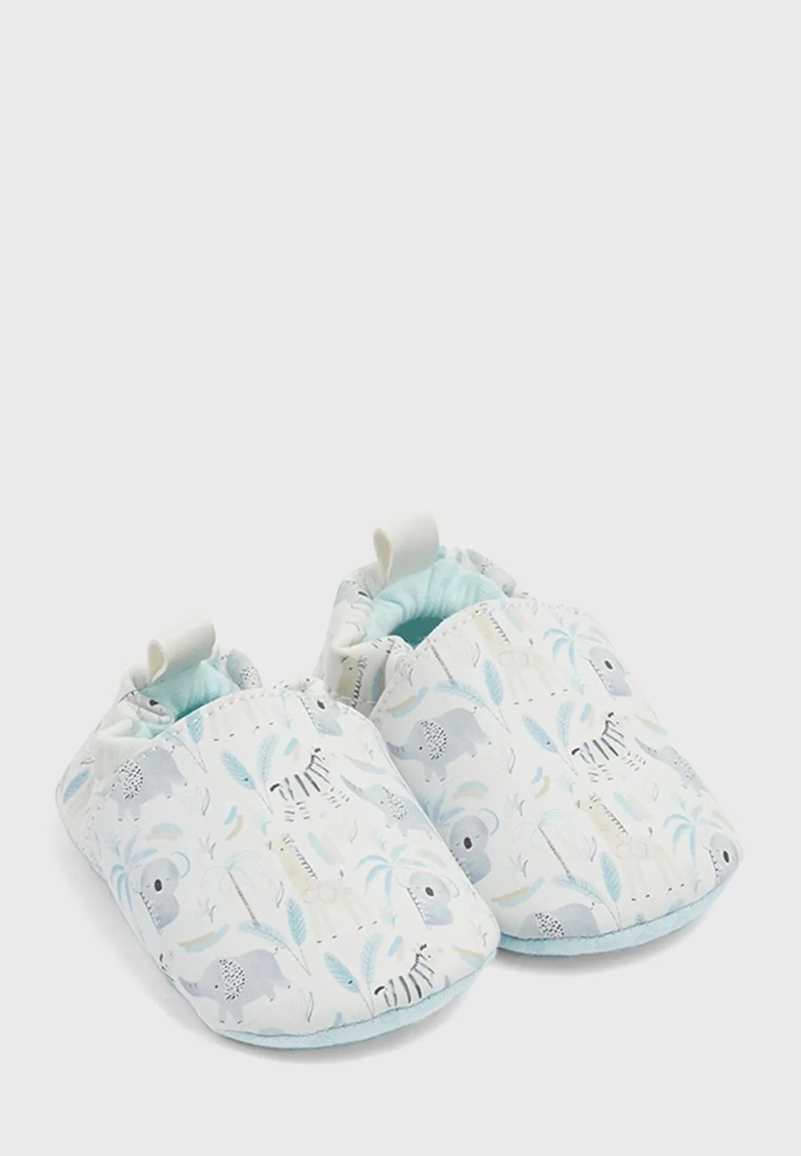 Ballerinas & Slip Ons | * Mothercare Kids Aop Safari Print Bedroom Slippers