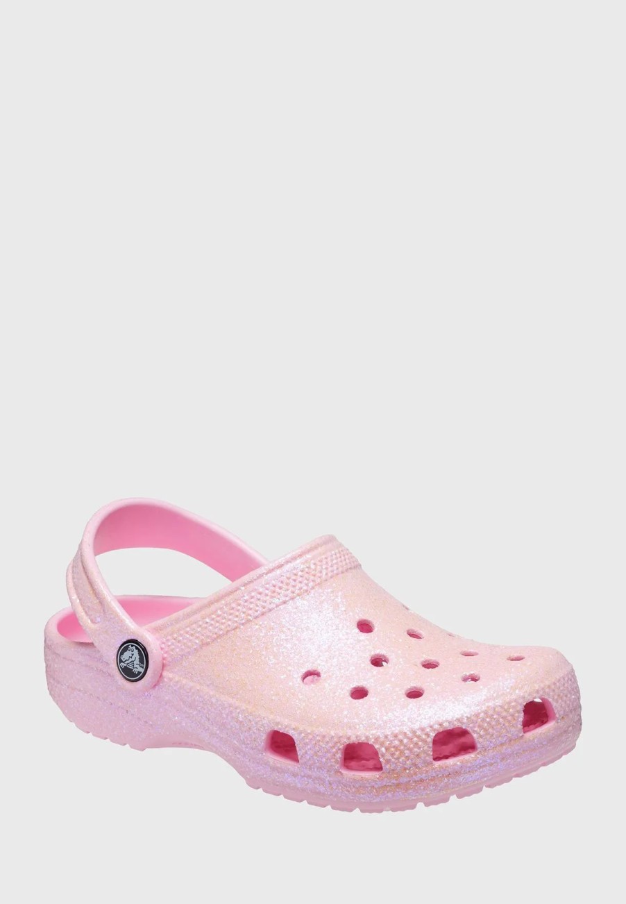 Sandals & Slydes | * Crocs Kids Classic Glitter Clog Sandals