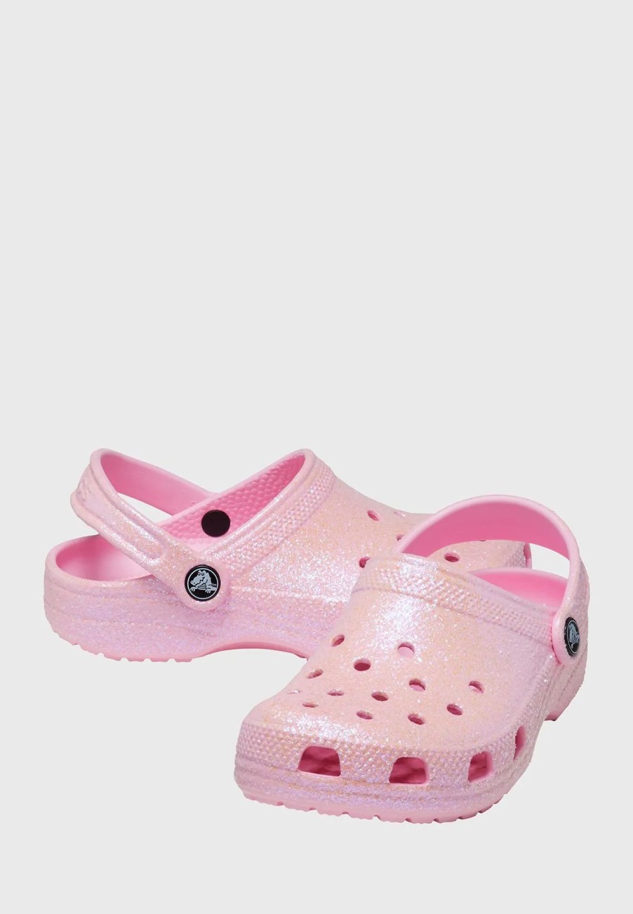 Sandals & Slydes | * Crocs Kids Classic Glitter Clog Sandals