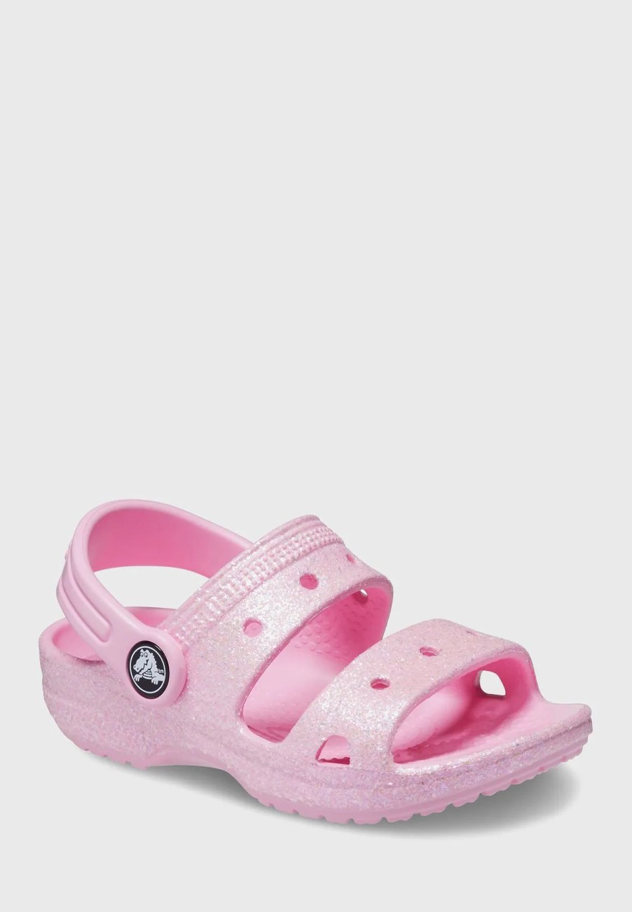 Sandals & Slydes | * Kids Classic Crocs Glitter Sandals