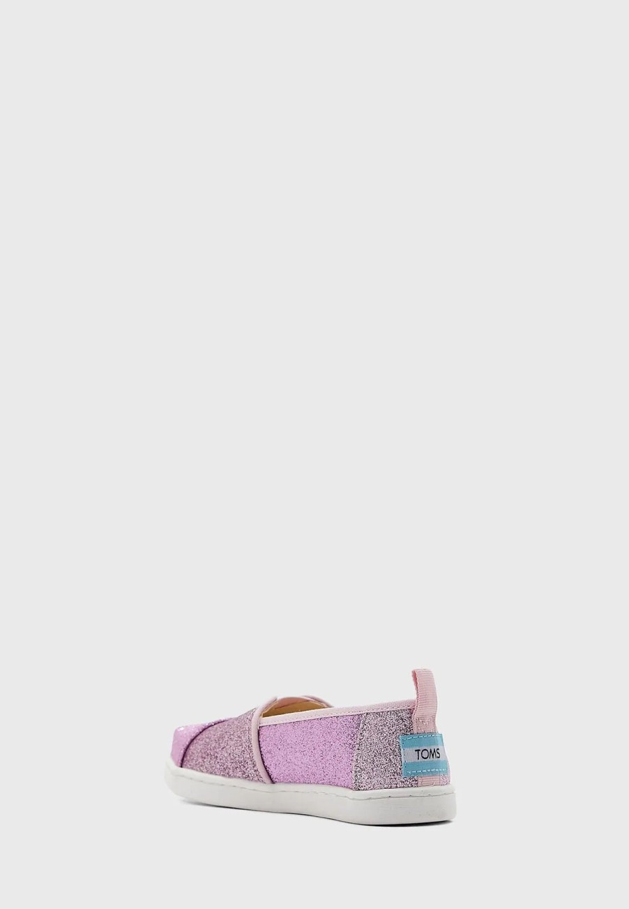 Ballerinas & Slip Ons | * Toms Youth Iridescent Glimmer Slip Ons