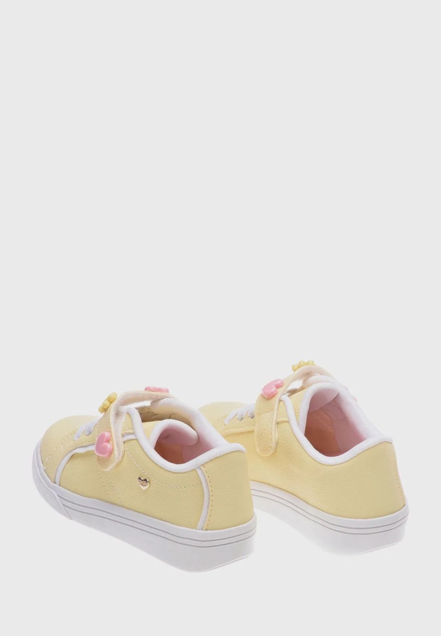 Sneakers | * Klin Kids Heart Print Velcro Sneakers