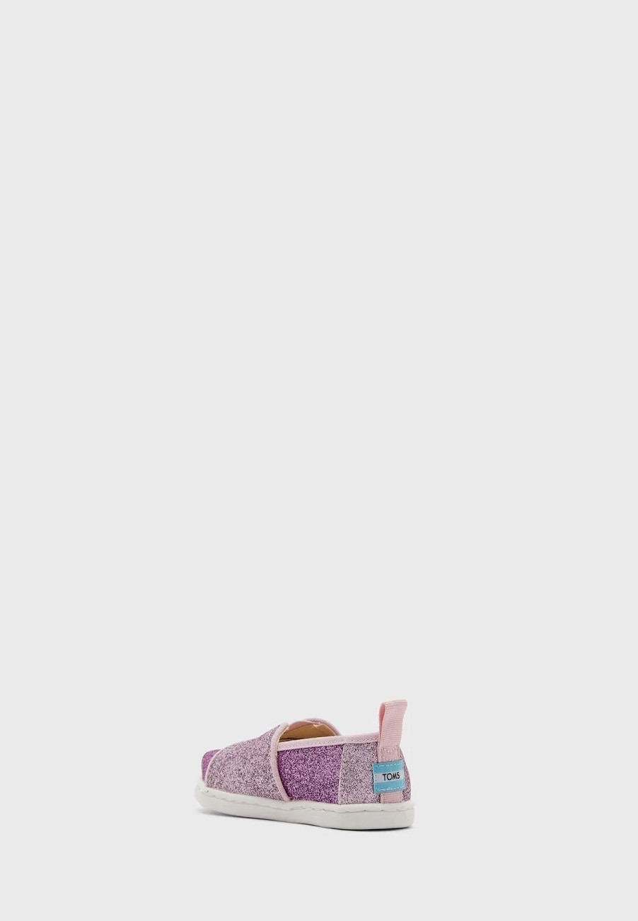 Ballerinas & Slip Ons | * Toms Kids Iridescent Glimmer Slip Ons