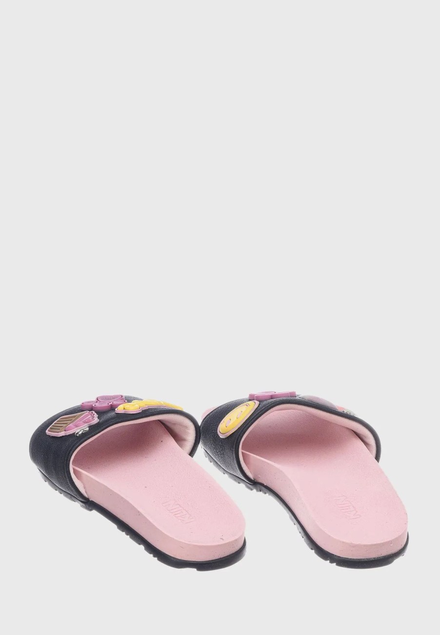 Sandals & Slydes | * Klin Kids Heart Print Slide