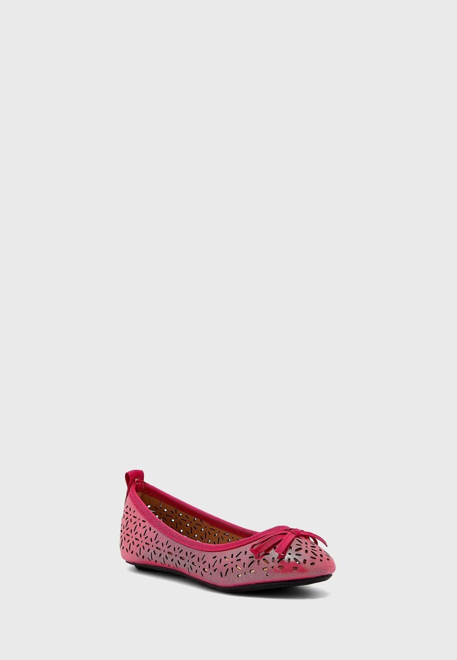 Ballerinas & Slip Ons | * Pinata Punched Lace Front Ballerina