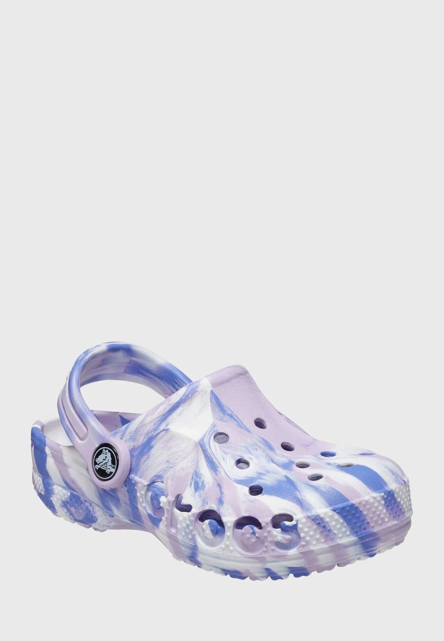 Sandals & Slydes | * Crocs Kids Baya Marbled Clog Sandals