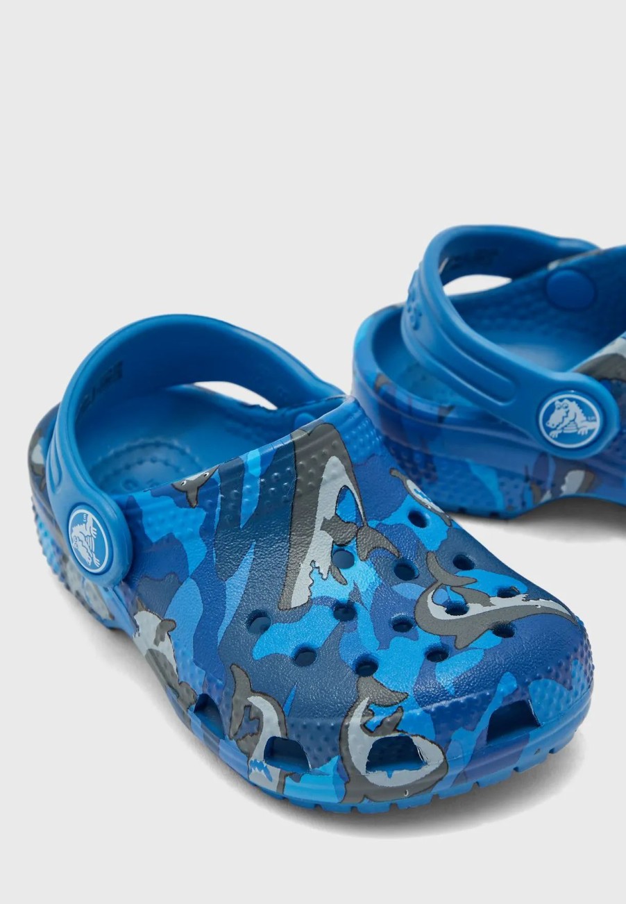 Sandals & Slydes | * Crocs Kids Shark Clog Sandal