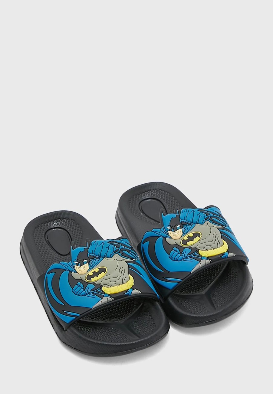 Sandals & Slydes | * Warner Bros Kids Batman Pool Slyde