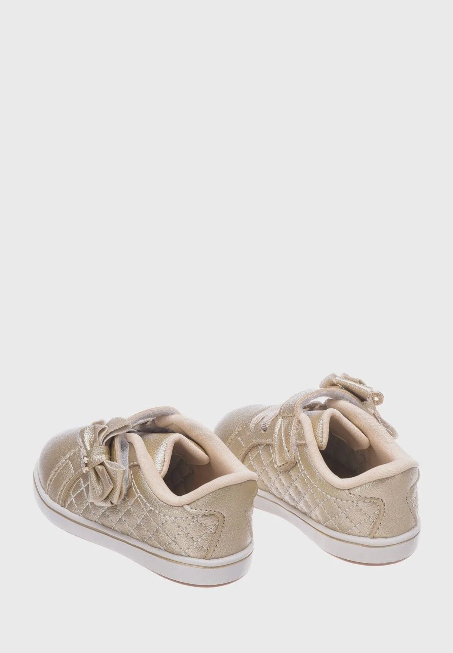 Sneakers | * Klin Kids Front Bow Low Top Sneakers