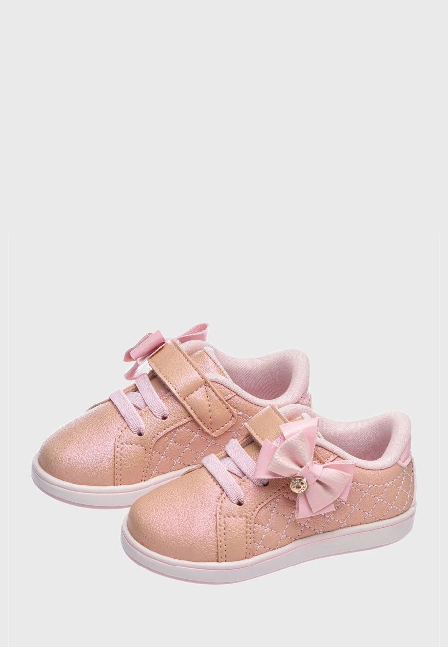 Sneakers | * Klin Kids Side Bow Low Top Sneakers