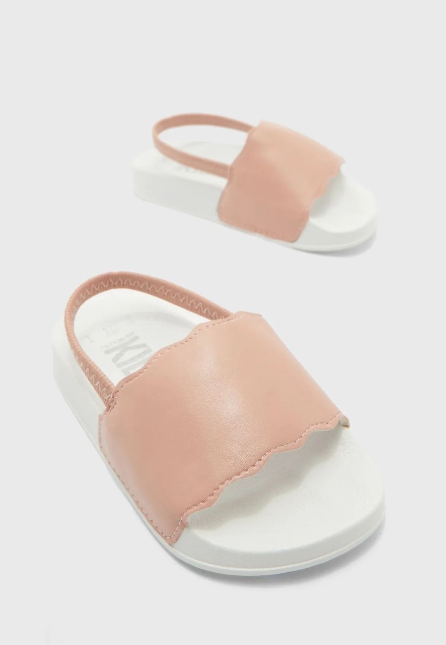 Sandals & Slydes | * Cotton On Kids Scallop Slide