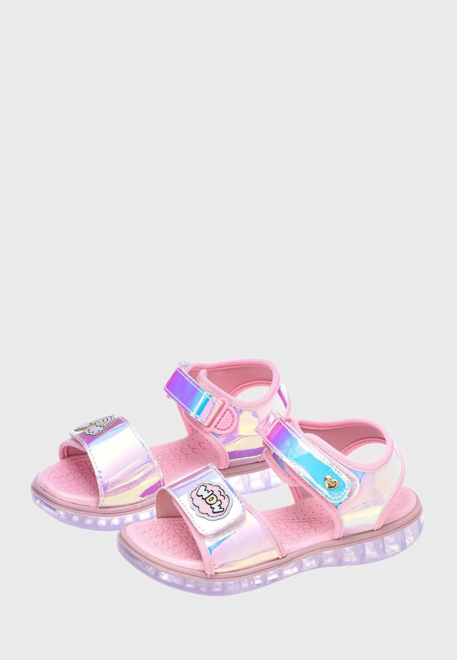 Sandals & Slydes | * Klin Kids Wow Print Velcro Sandals