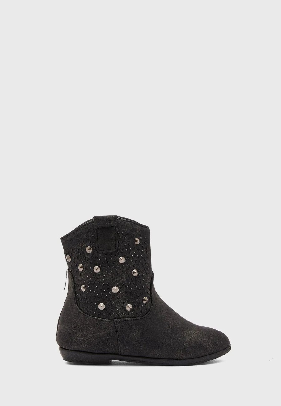 Boots | * Pinata Studded Flat Boot