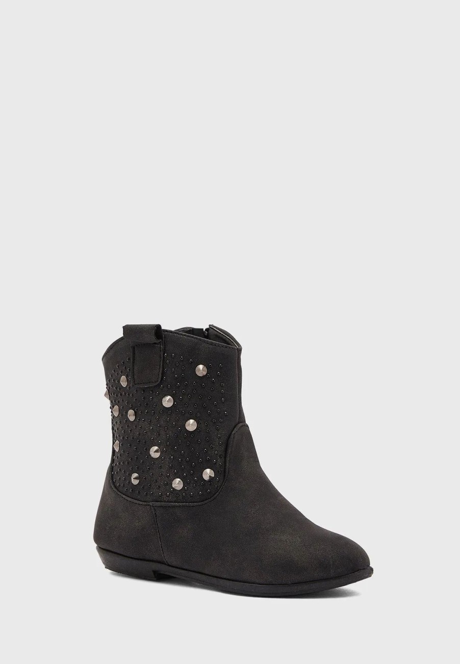 Boots | * Pinata Studded Flat Boot