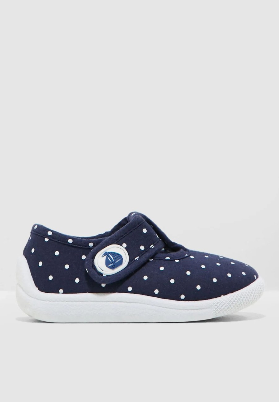 Ballerinas & Slip Ons | * Jojo Maman Bebe Kids Dotted Slip On