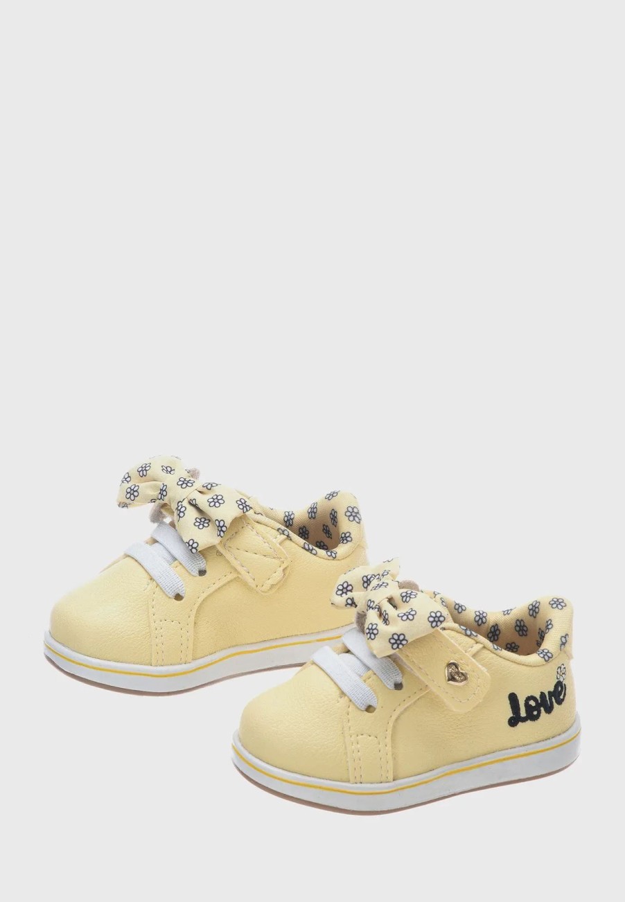 Sneakers | * Klin Kids Front Bow Low Top Sneakers