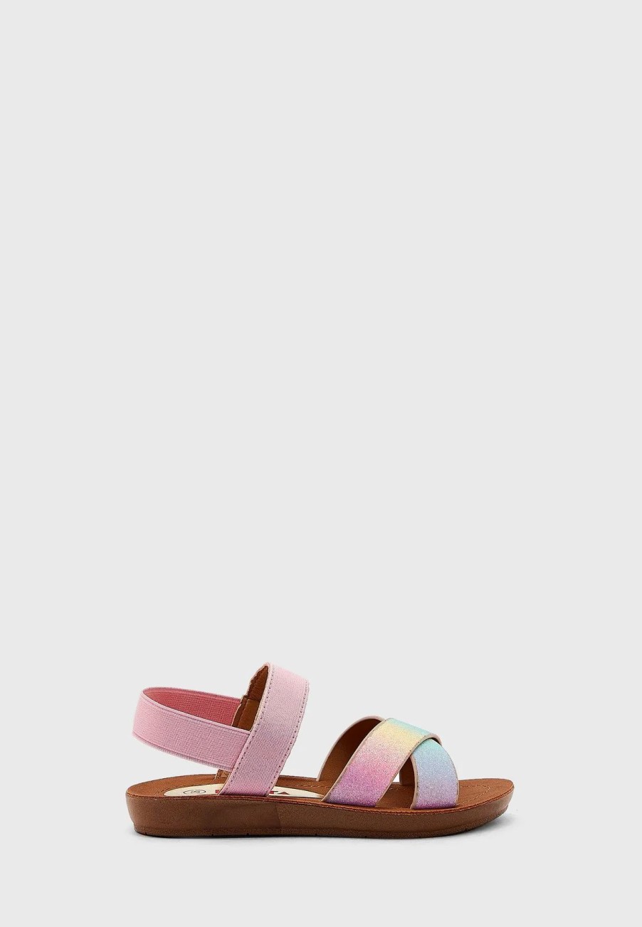 Sandals & Slydes | * Pinata Elasticated Cross Over Sandal