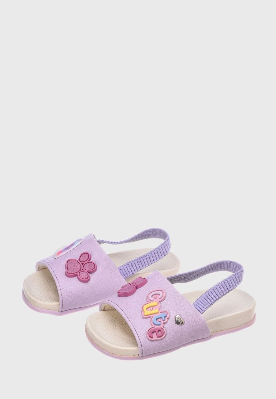 Sandals & Slydes | * Klin Kids Heart Print Slydes