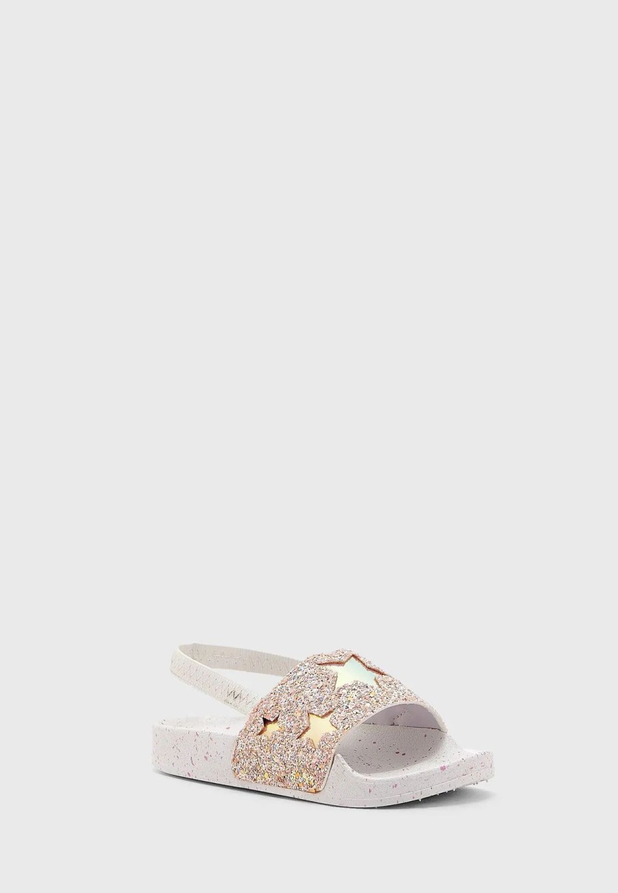 Ballerinas & Slip Ons | * Pinata Holographic Star Glitter Slider